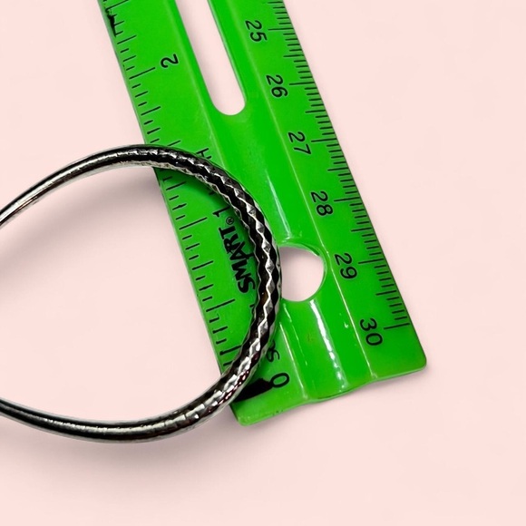 Teardrop Sterling Silver Earrings - Picture 5 of 6